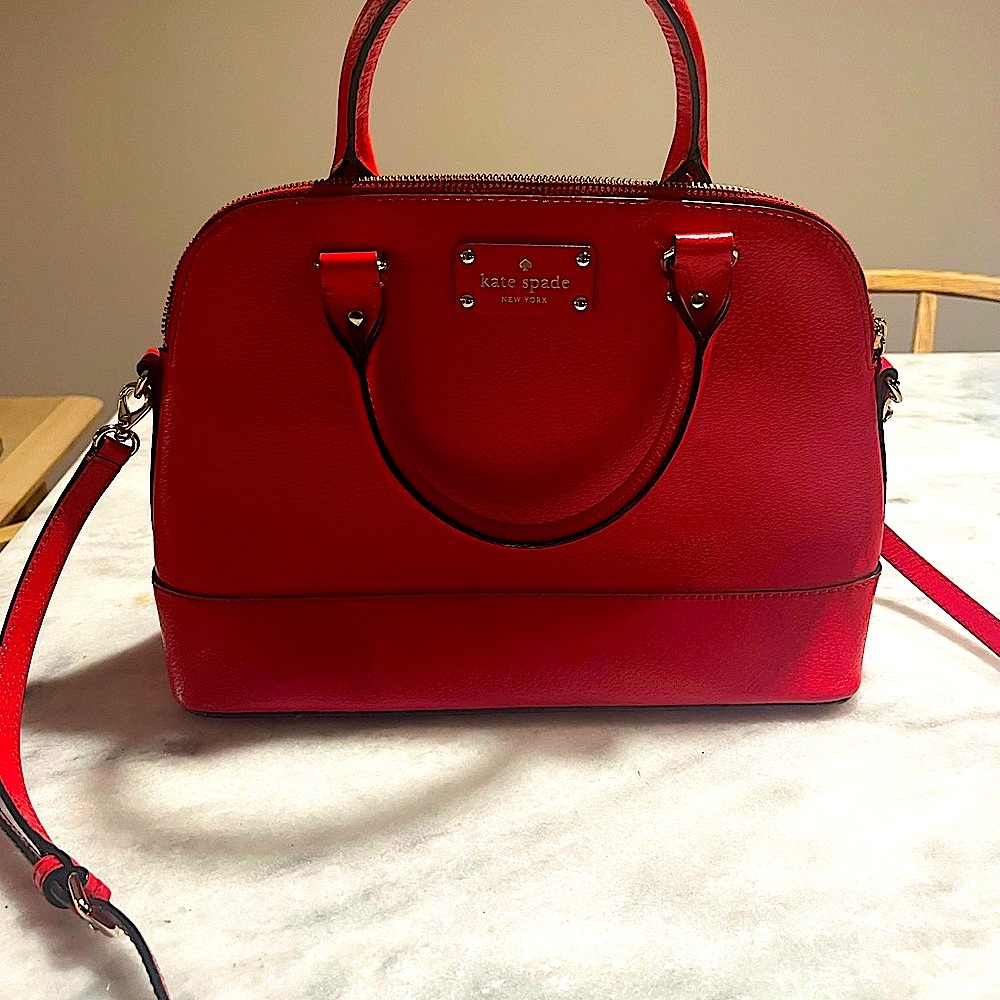 Kate Spade Red Dome Satchel